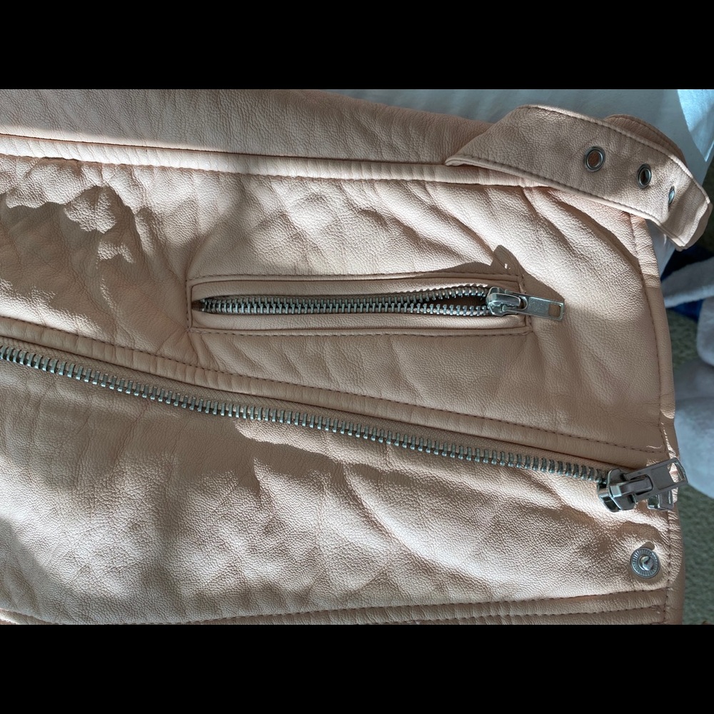 PINK MOTO JACKET - Picture 2 of 5